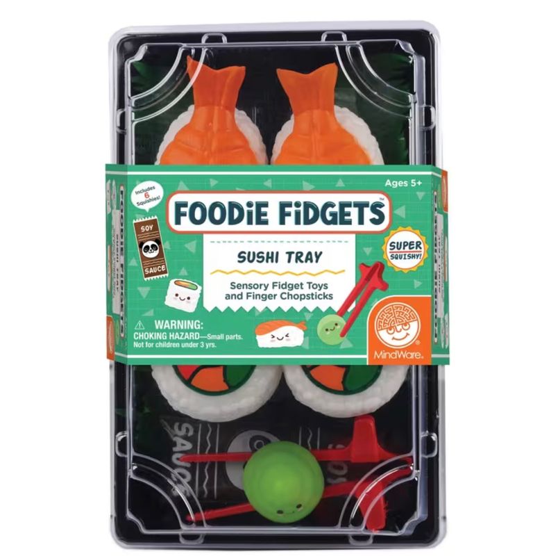 Foodie Fidgets Sushi Tray