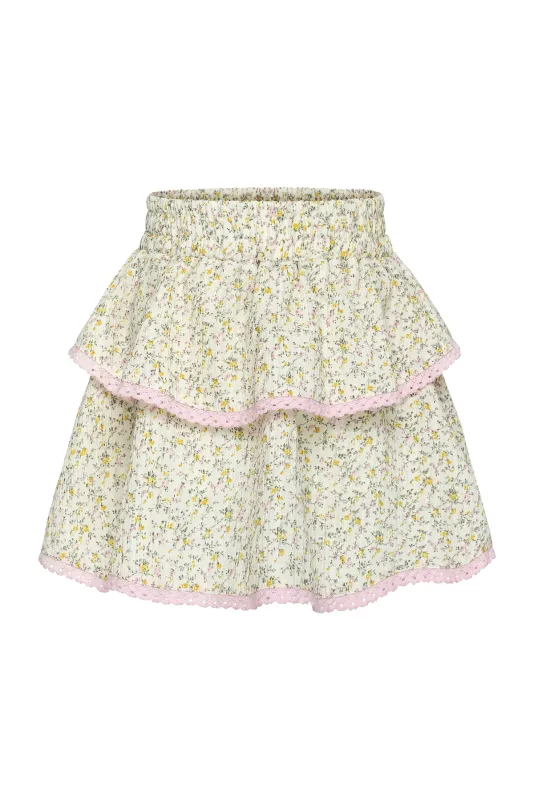 Parker Skort Cream Ditsy