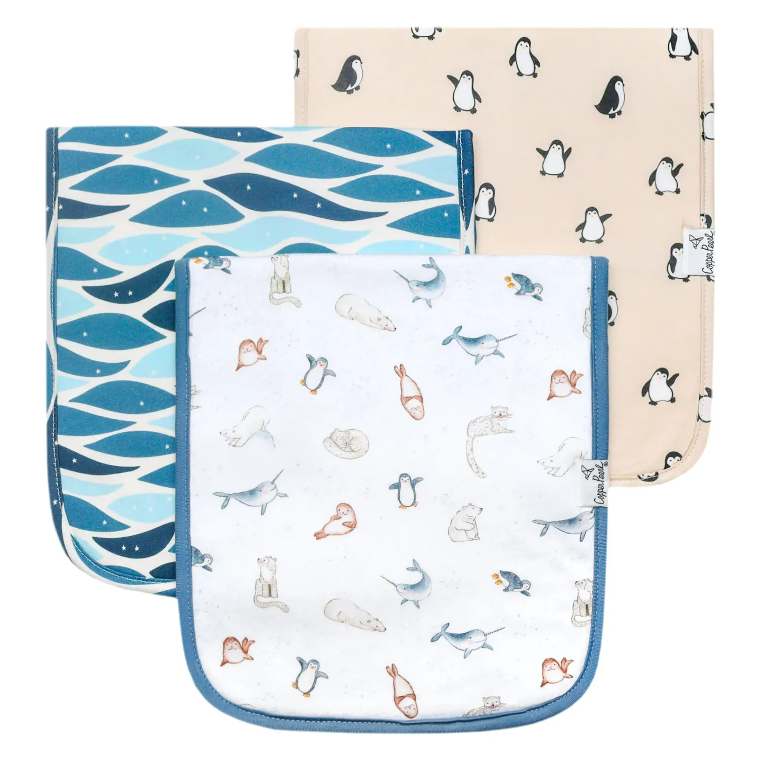 Arctic Wonder Burp Cloths