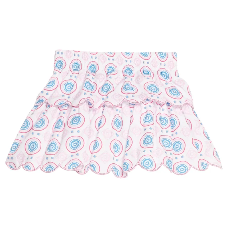 Two Tiered  Skort in Jaipur Pop