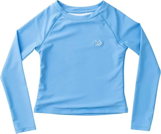 Boys Reef Rashguard Shirt in Marina Blue