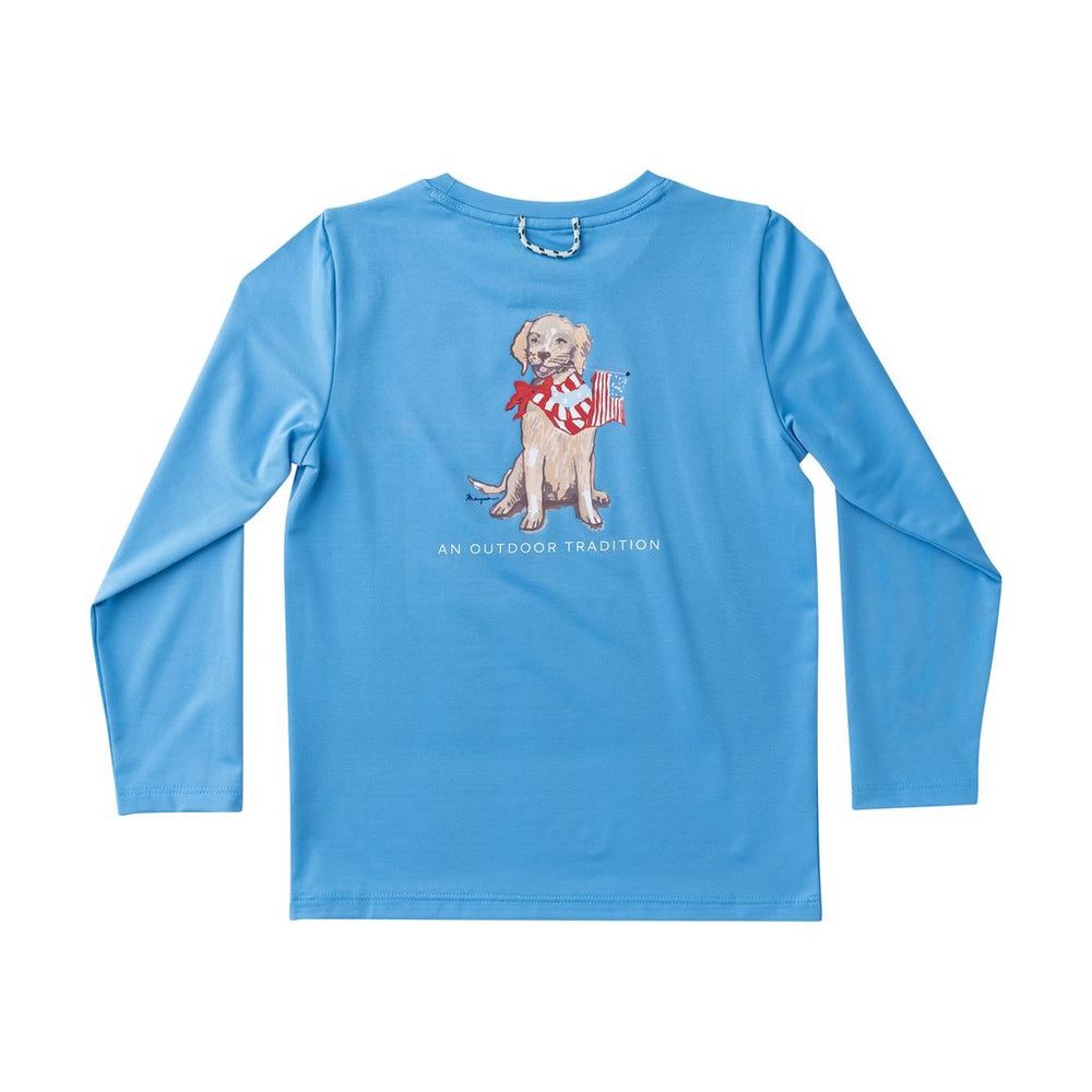 Kids Pro Performance Long Sleeve T-Shirt in Retriever
