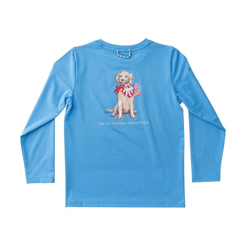 Kids Pro Performance Long Sleeve T-Shirt in Retriever