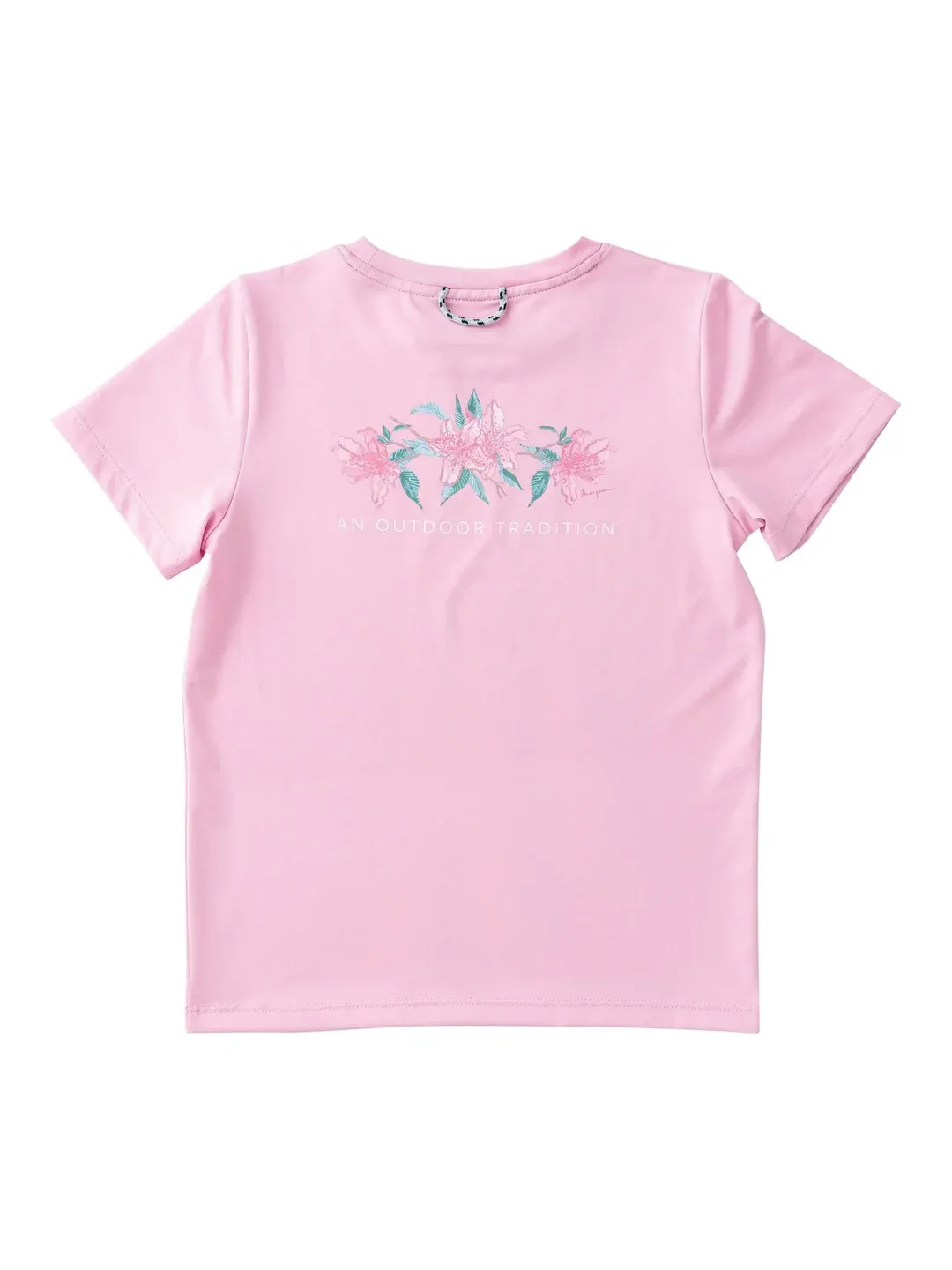 Girls Pro Performance Short Sleeve T-Shirt in Floral