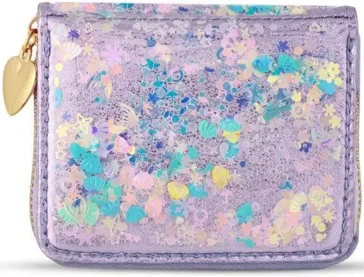 Confetti Wallet in Mermaid