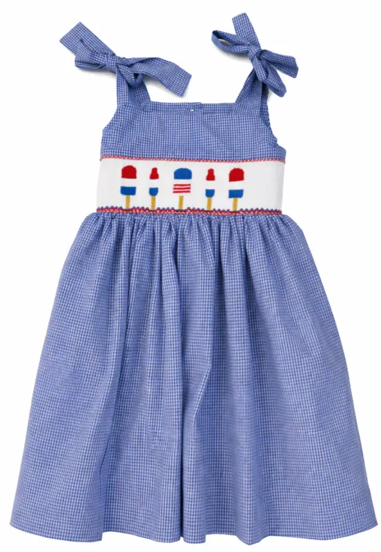 Popsicle Smocked Waist Dress