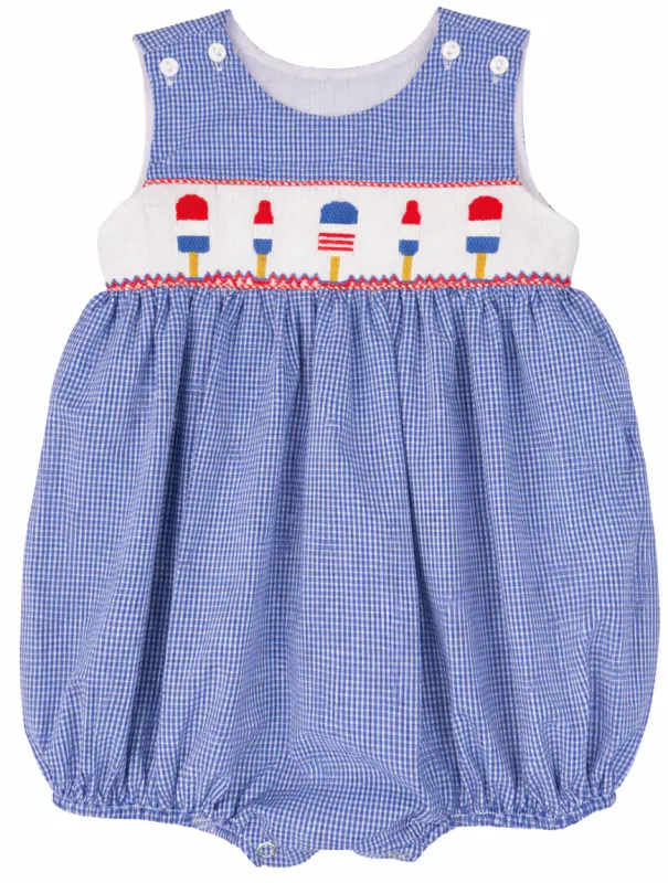 Popsicle Smocked Boy Bubble