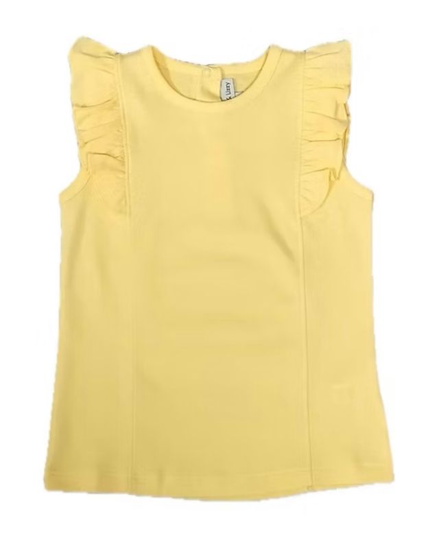 Positano Yellow Pima Top