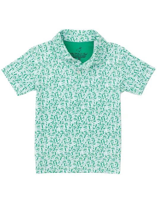 Boys Range Polo in Back Nine