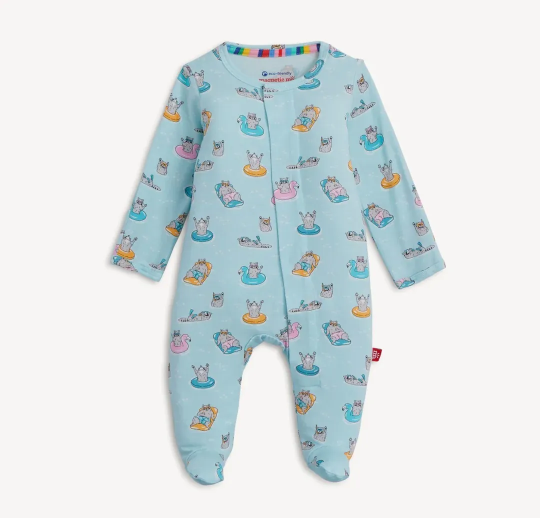 Raccoon Lagoon Modal Magnetic Footie