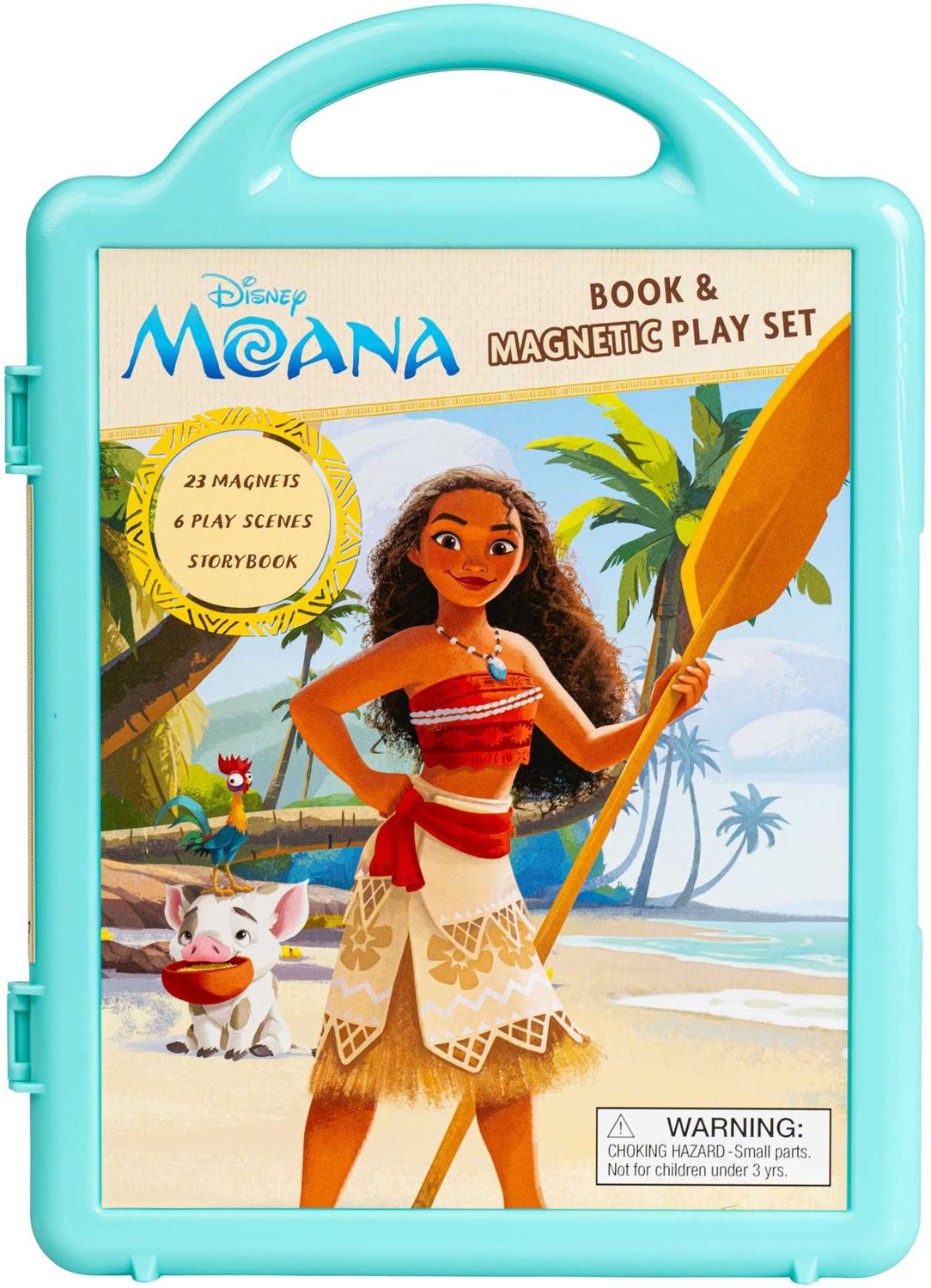 Moana Book & Magnetic Play Set