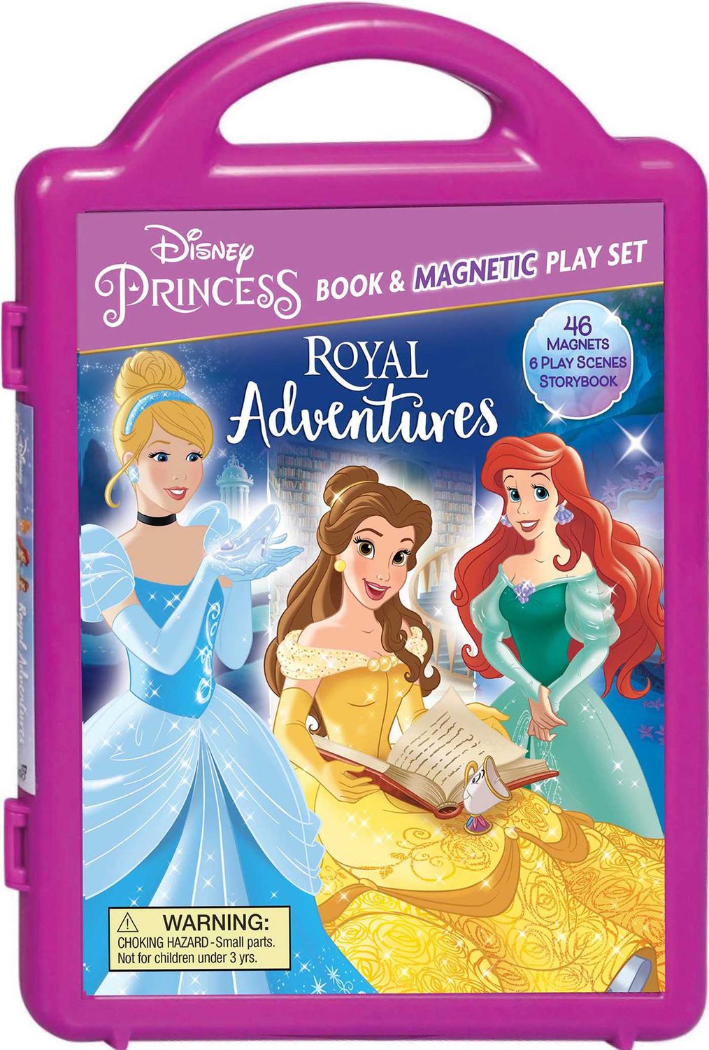 Disney Princess Book & Magnetic Play Set