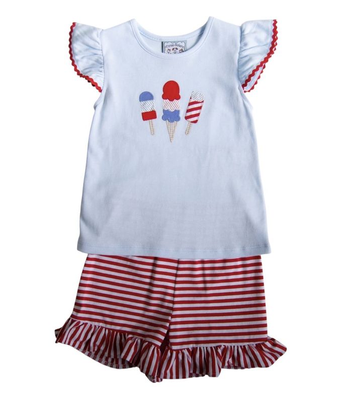 Summer Treats Girls Shorts Set