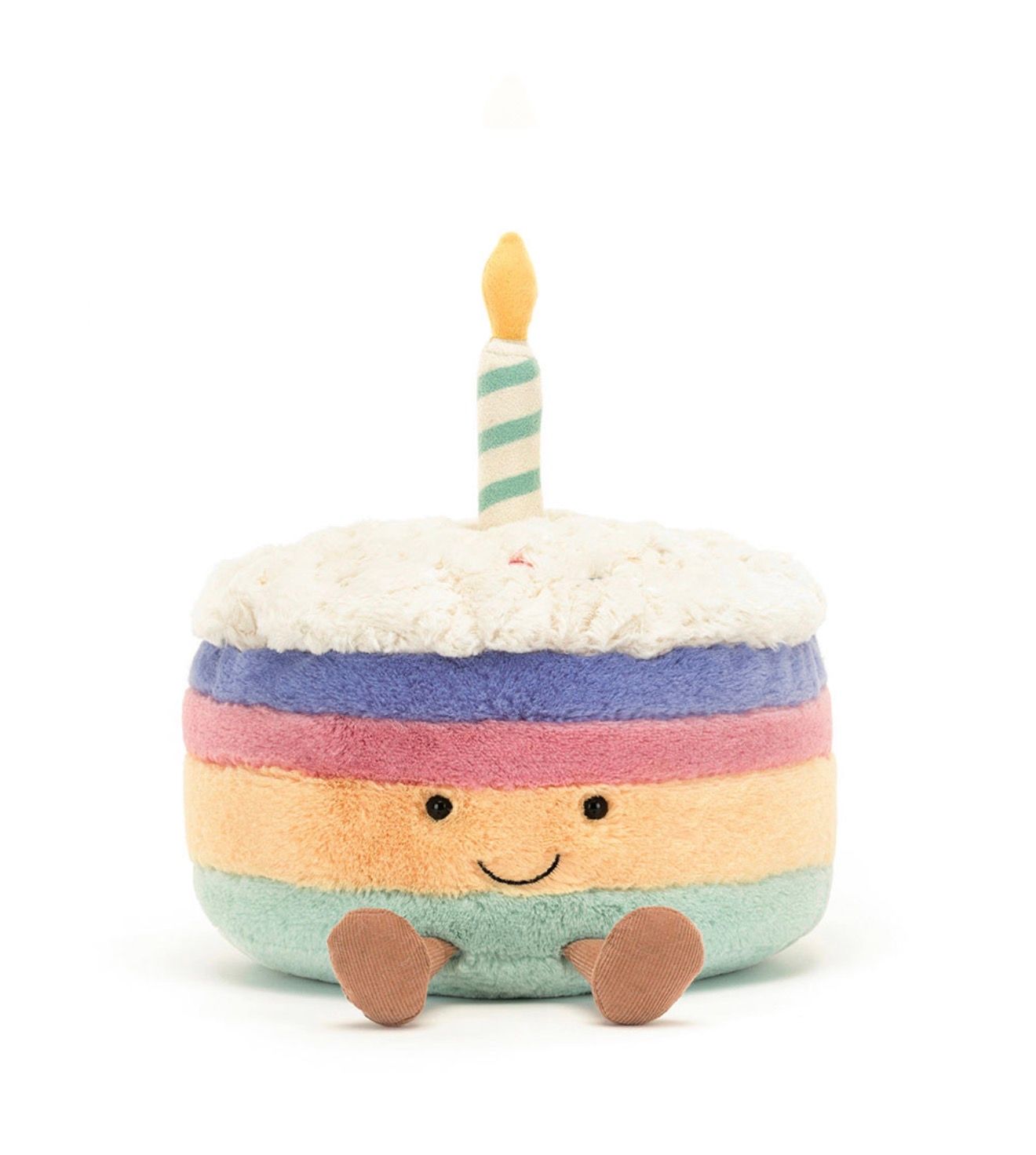 Amuseable Rainbow Birthday Cake