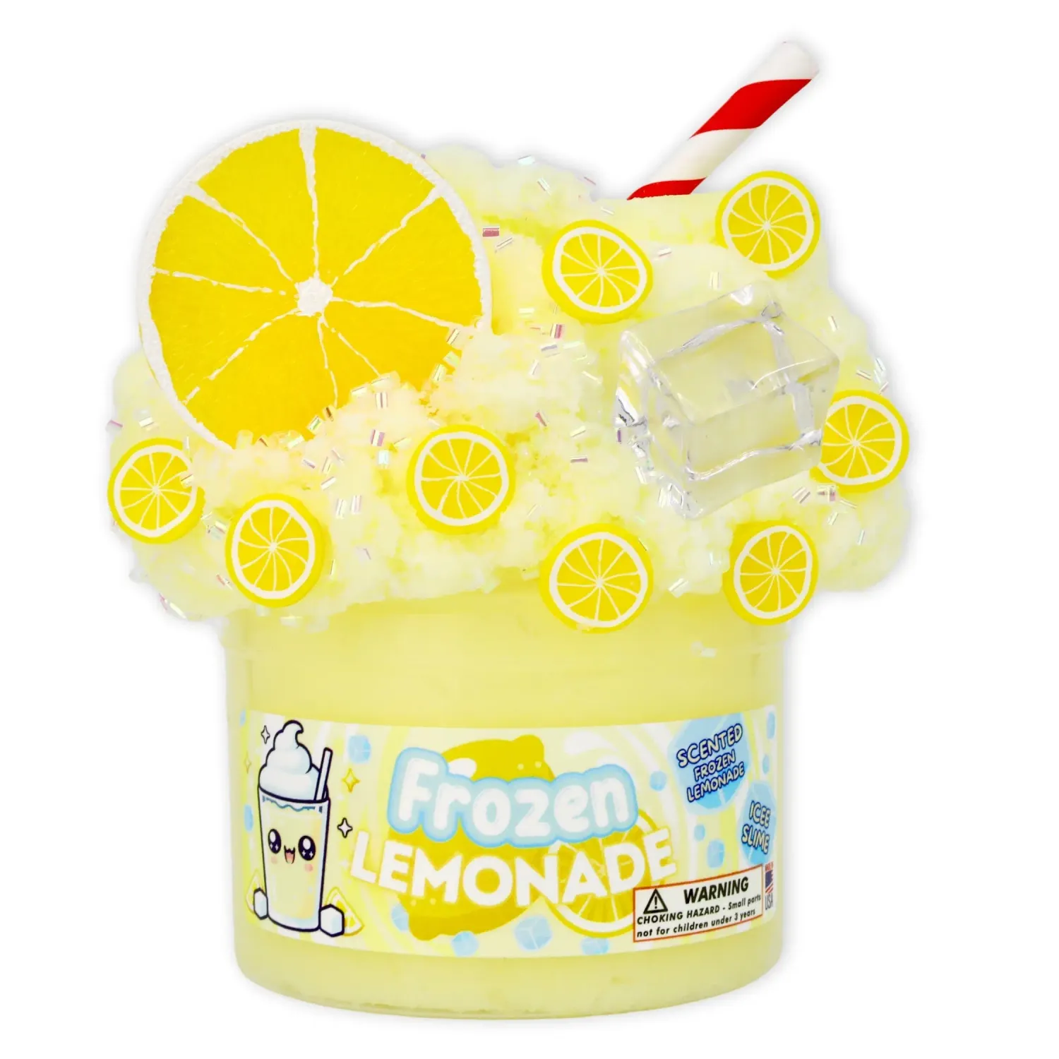 Frozen Lemonade Slime