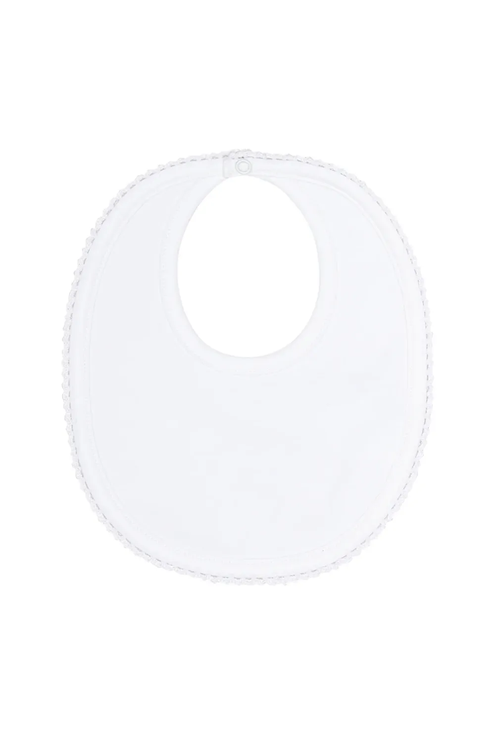 White Crochet Bib