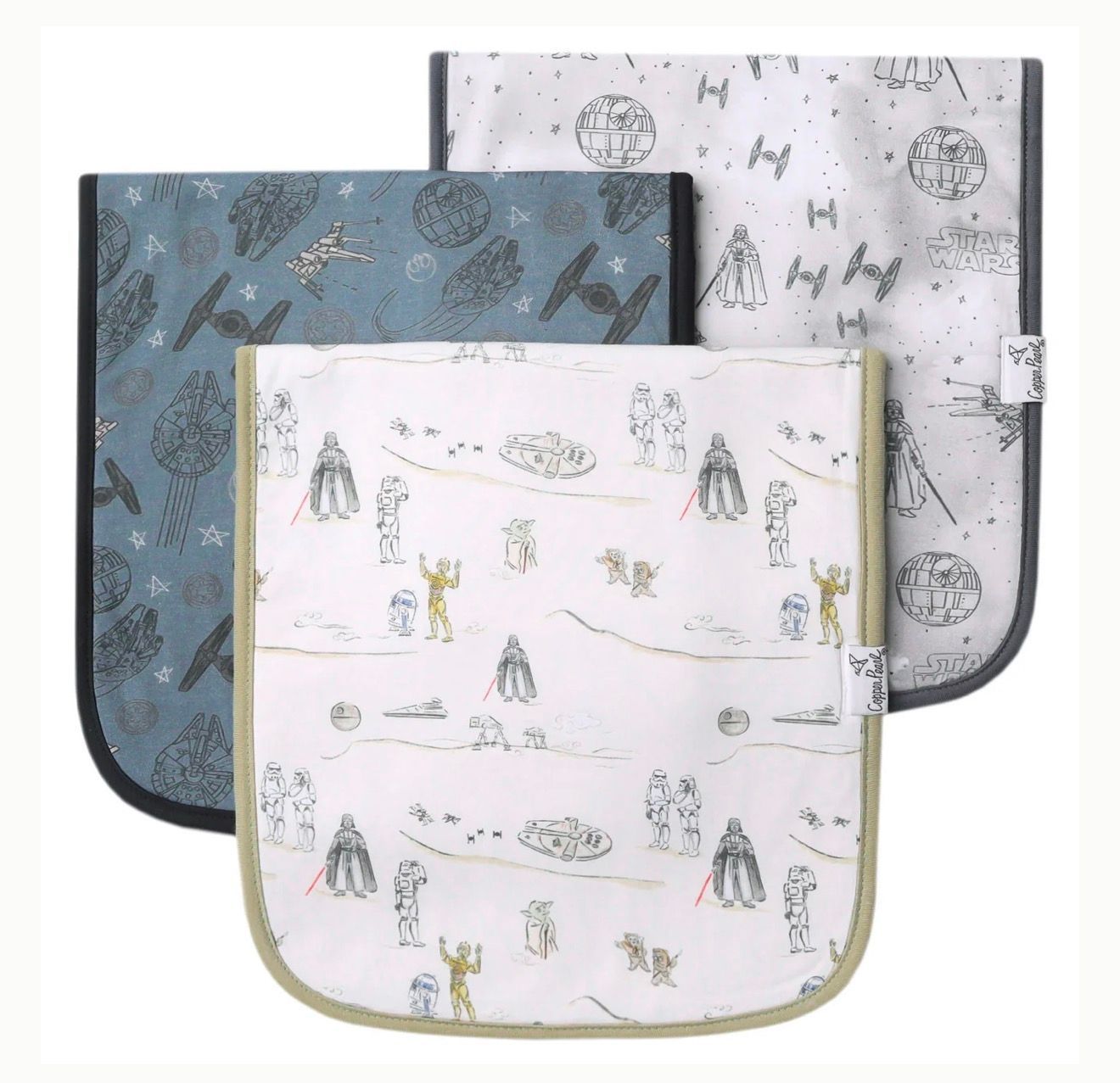 Tatooine Burp Cloths