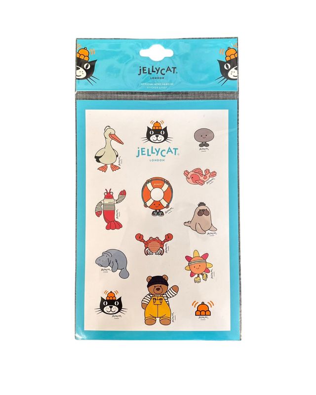 JellyCat Summer Sticker Sheet