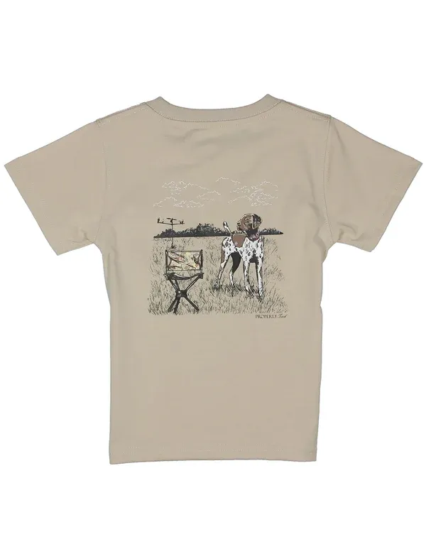 Boys Dove Hunt Short Sleeve Linen