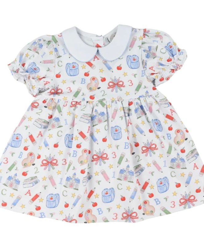 School Supplies Girls Collin Classic Dress