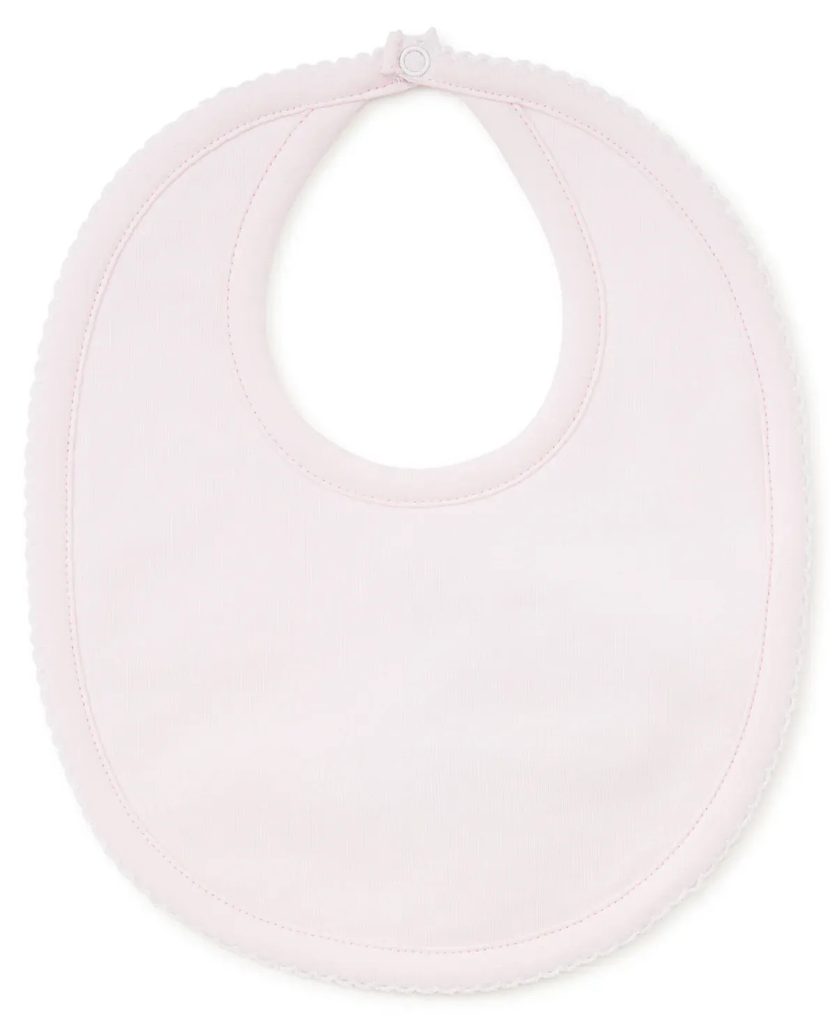 Pink & White Kissy Basics Bib