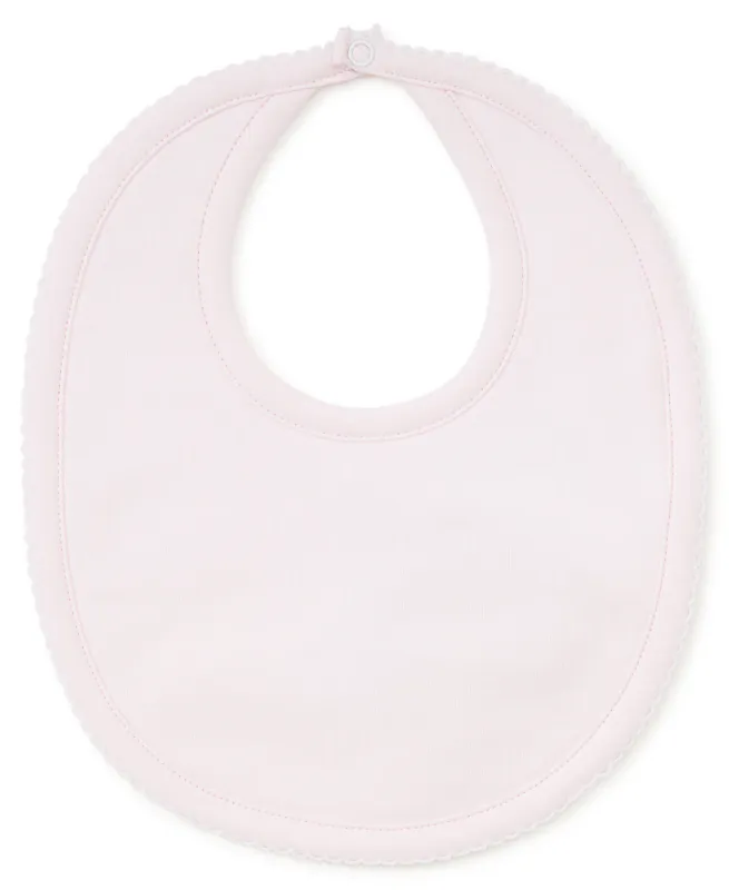 Pink & White Kissy Basics Bib