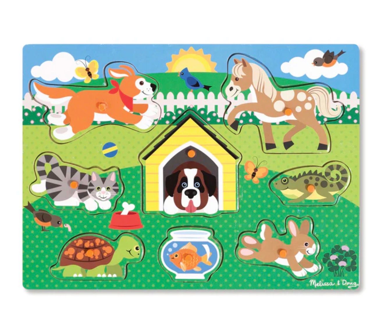Pets Peg Puzzle