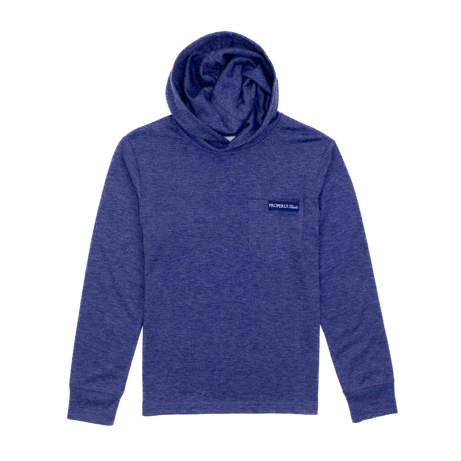 Boys Portland Hoodie in Denim