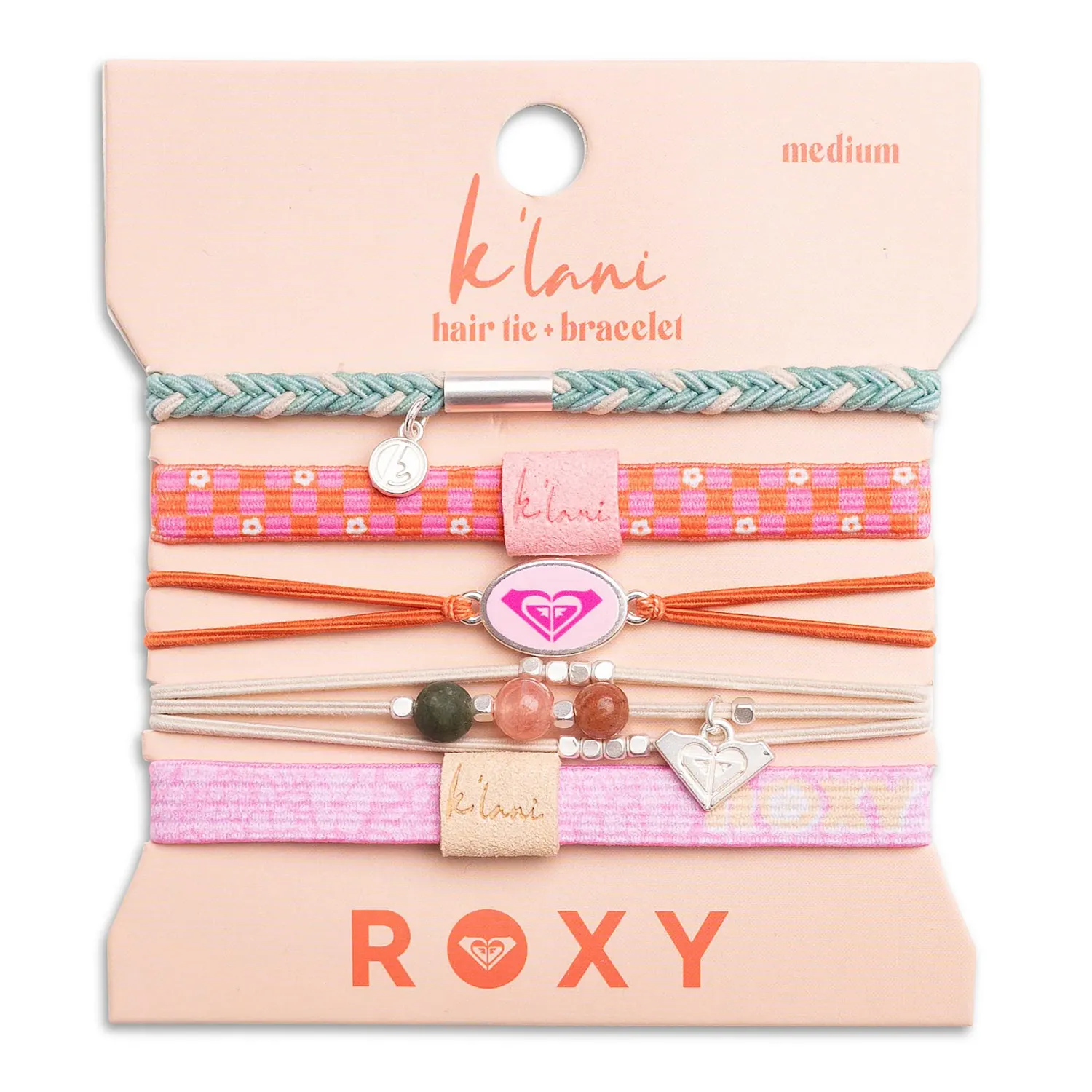 "Roxy" Pink Tropics Bracelet