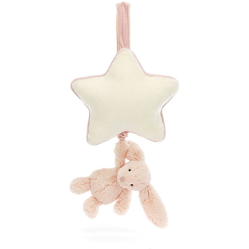 Bashful Blush Bunny Musical Pull
