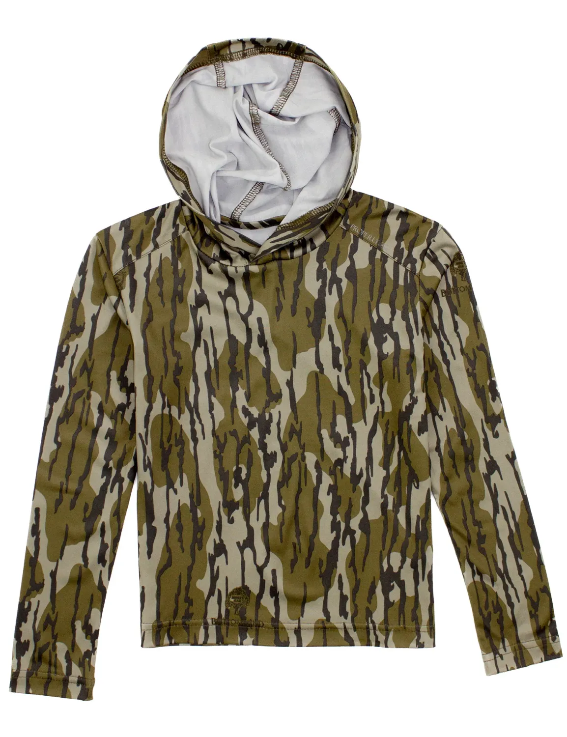 Boys Ravine Hoodie in Mossy Oak Original Bottomland
