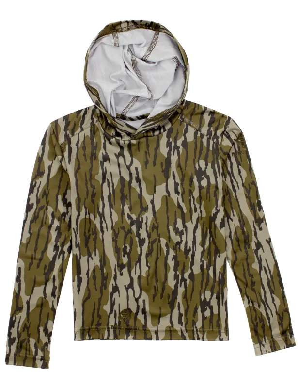 Boys Ravine Hoodie in Mossy Oak Original Bottomland