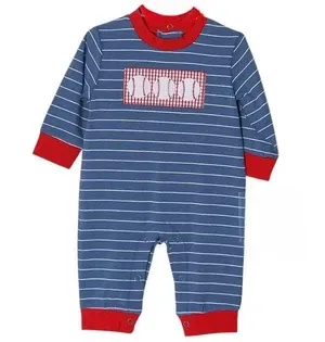 Baseball Boys Romper