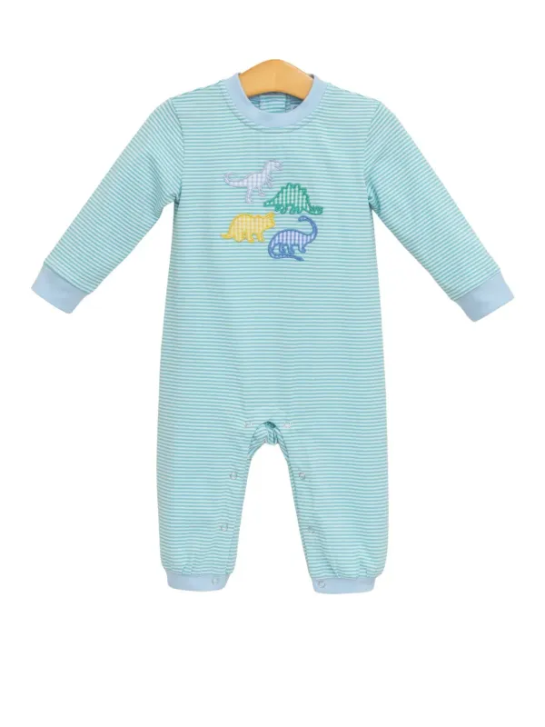 Dinosaur Applique Boys Romper