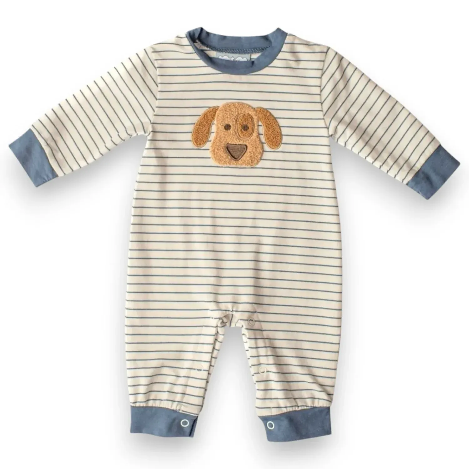 Puppy Applique Boys Romper