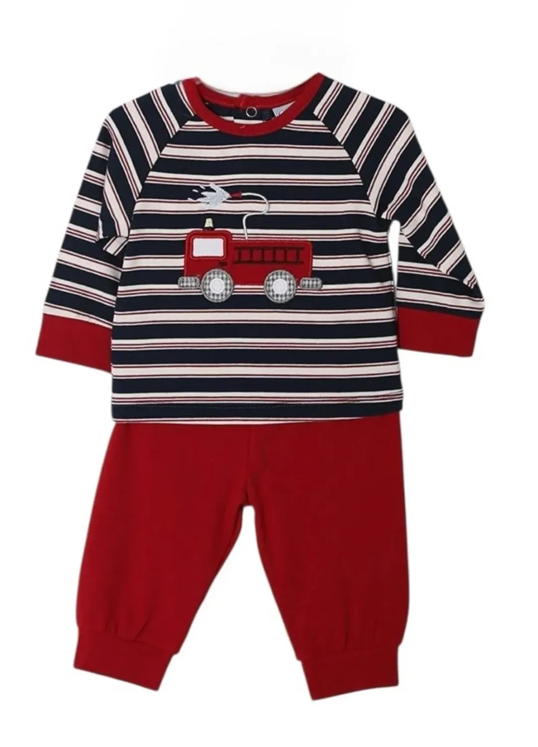 Firetruck Applique Jogger Set