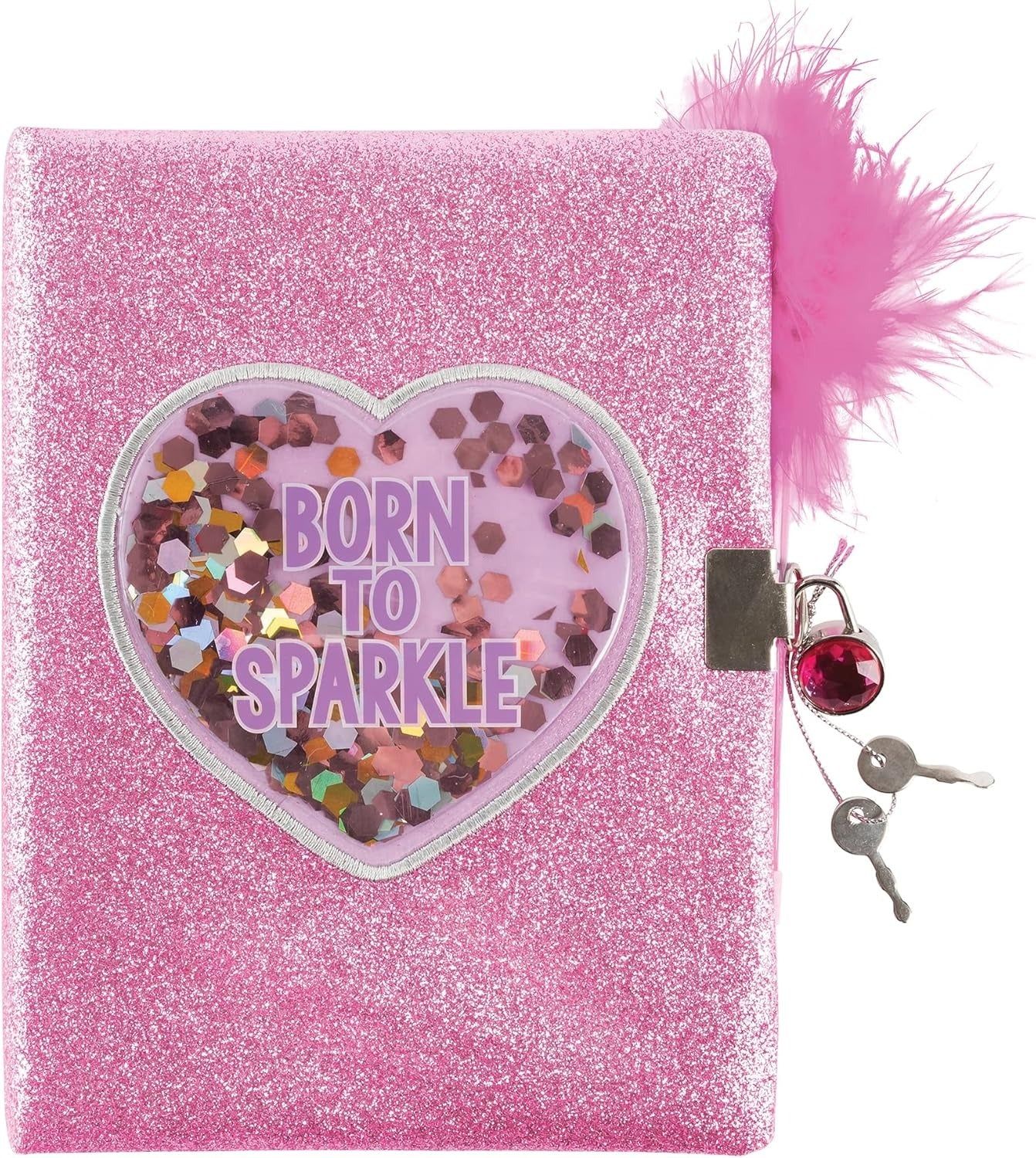 Born To Sparkle Glitter Journal