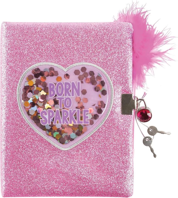 Born To Sparkle Glitter Journal