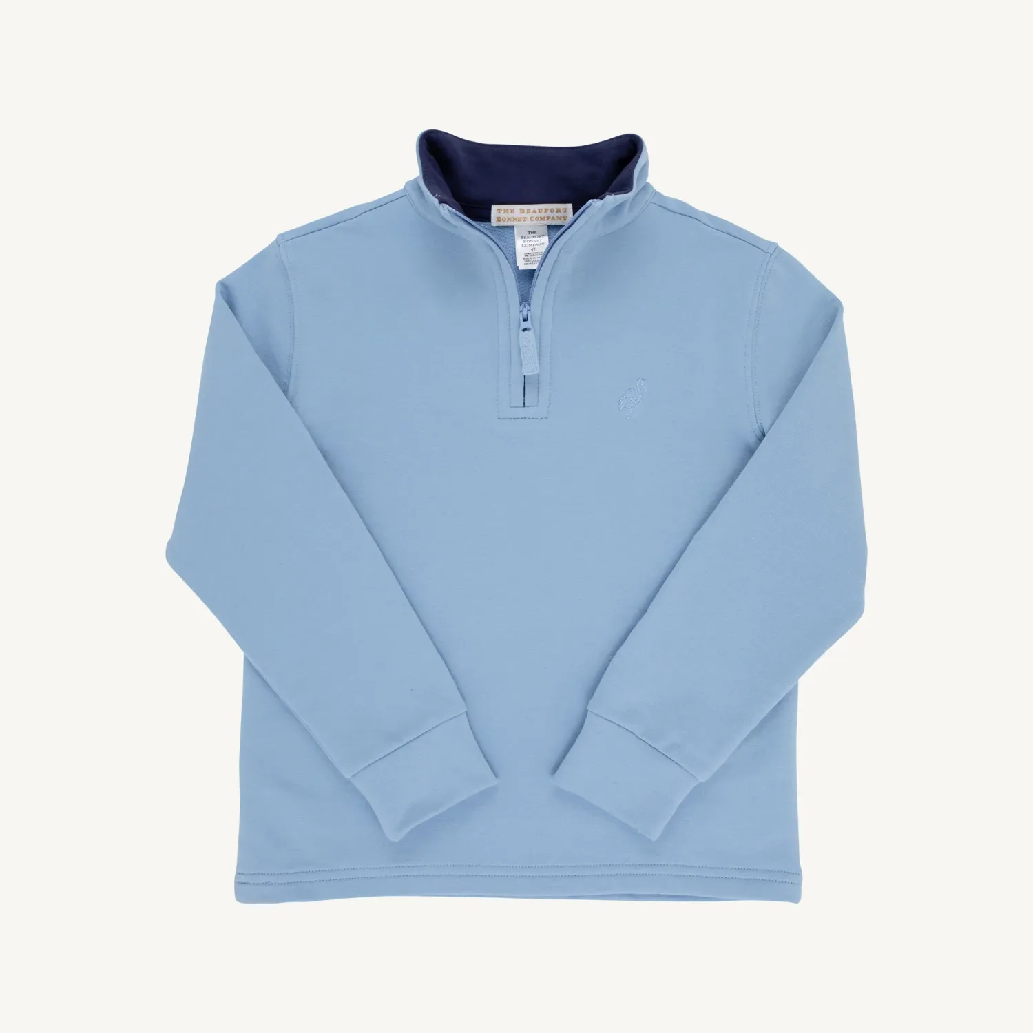 Barrington Blue Hayword Half Zip Sweater