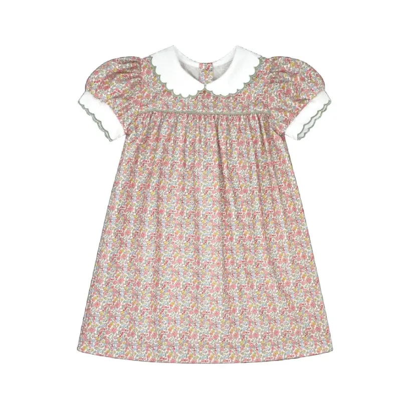 Memory Making Scallop Dress in Autumn Garden