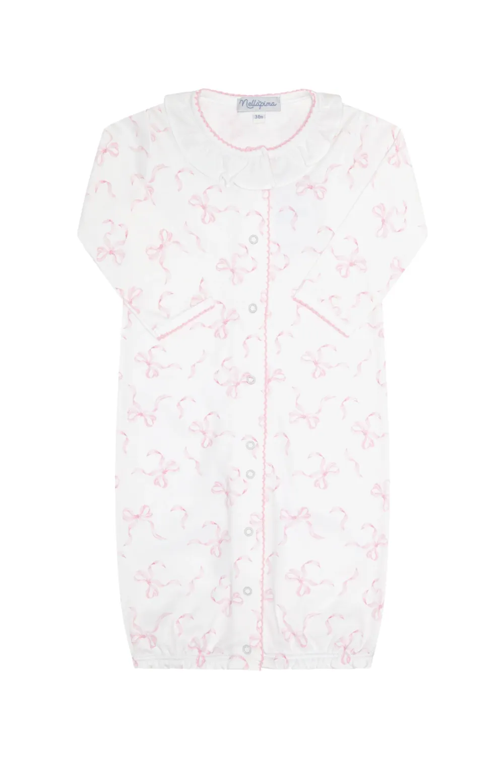 Charming Bows Print Converter Gown