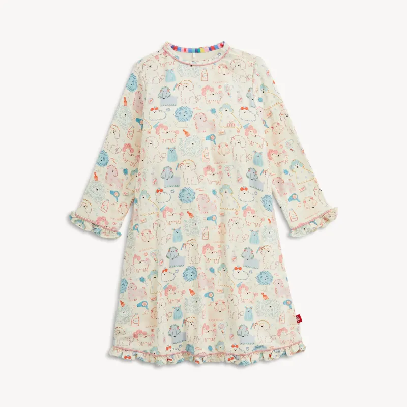 Poodle Pawlor L/S Nightgown