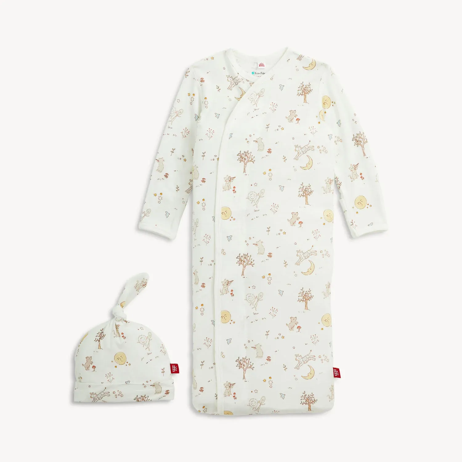 Bedtime Rhymes Modal Gown + Hat Set