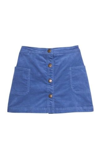 Emily Skirt in Navy Corduroy