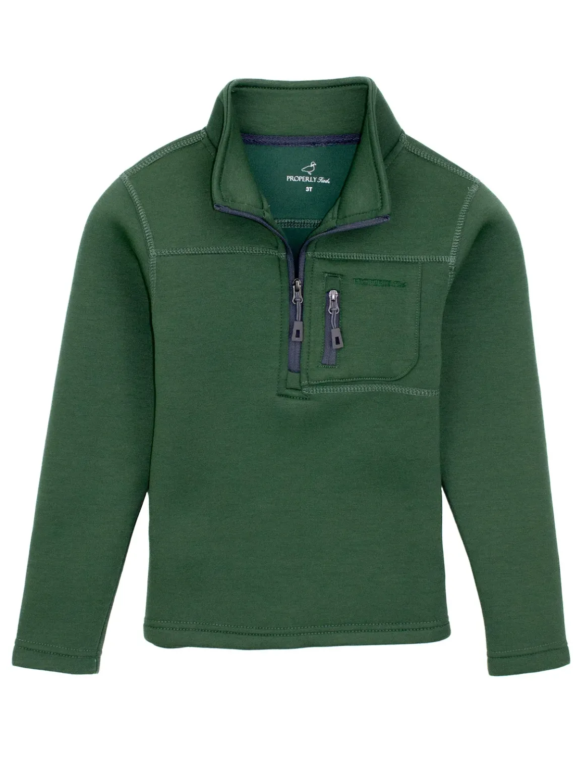 Boys Arctic Pullover in Fern