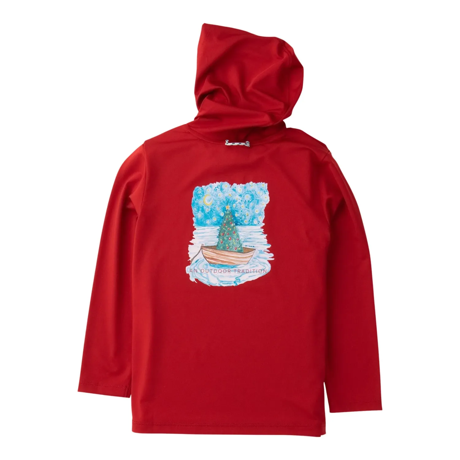 Boys Pro Performance Hoodie in Christmas