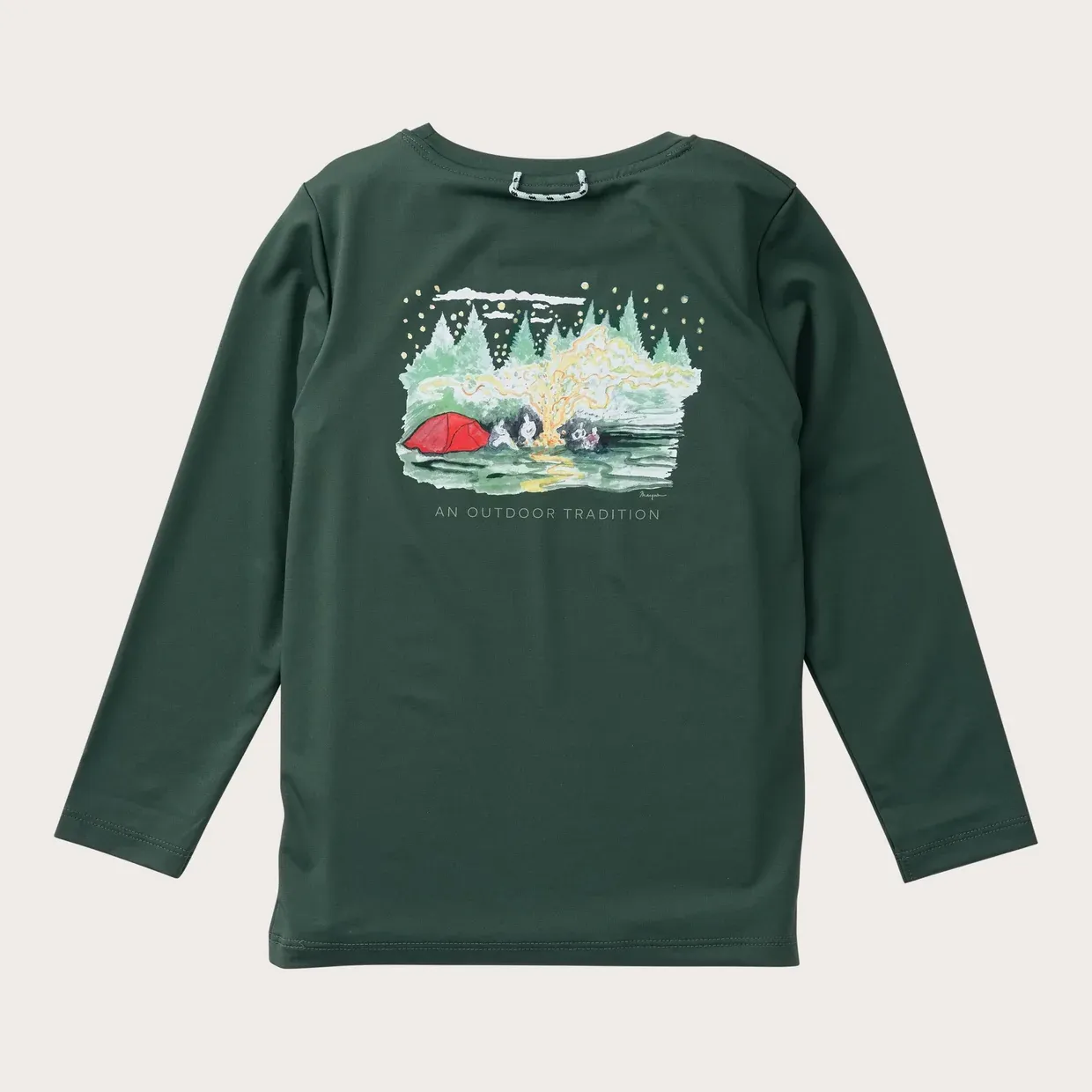 Boys Pro Performance Longsleeve in Campout Art