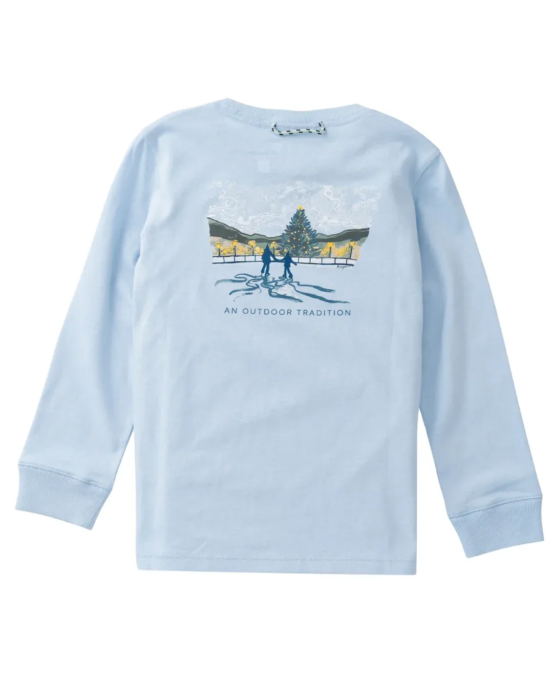 Boys Cotton Pocket Long Sleeve in Ice Skating