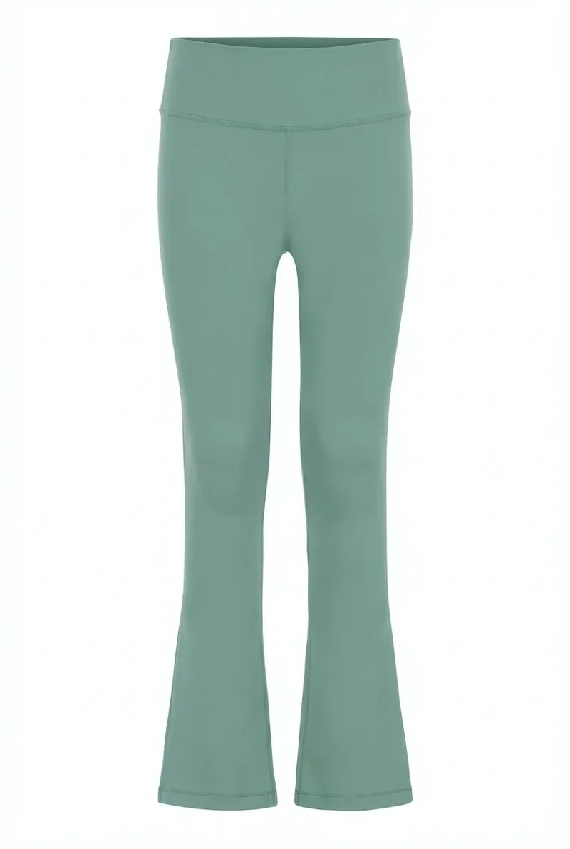 Florie Flare Leggings in Sage