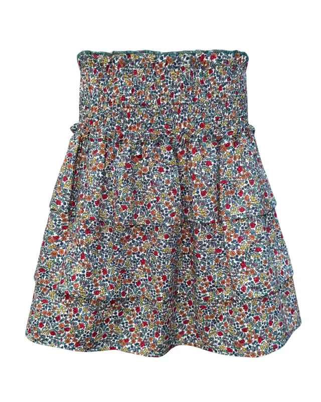 Sally Skirt in Winter Wildflowers